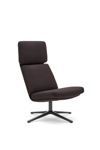 High Back Armless Lounge Chair / CRW154