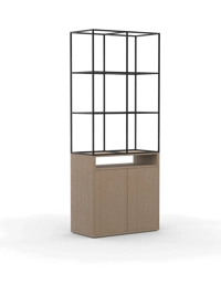 Frame on Cubby Storage / CRT3H2BCS-KD